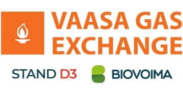 Suomen Biovoima osallistuu Vaasa Gas Exchange 2020 -tapahtumaan. Osasto D3. Tule juttusille!