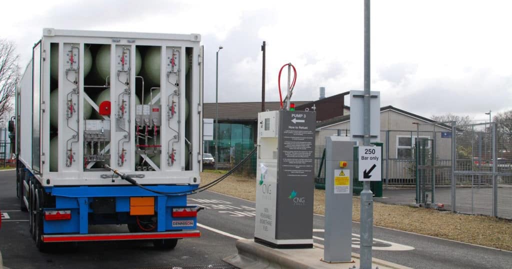 Gas transportation containers: Reykjavik, Iceland