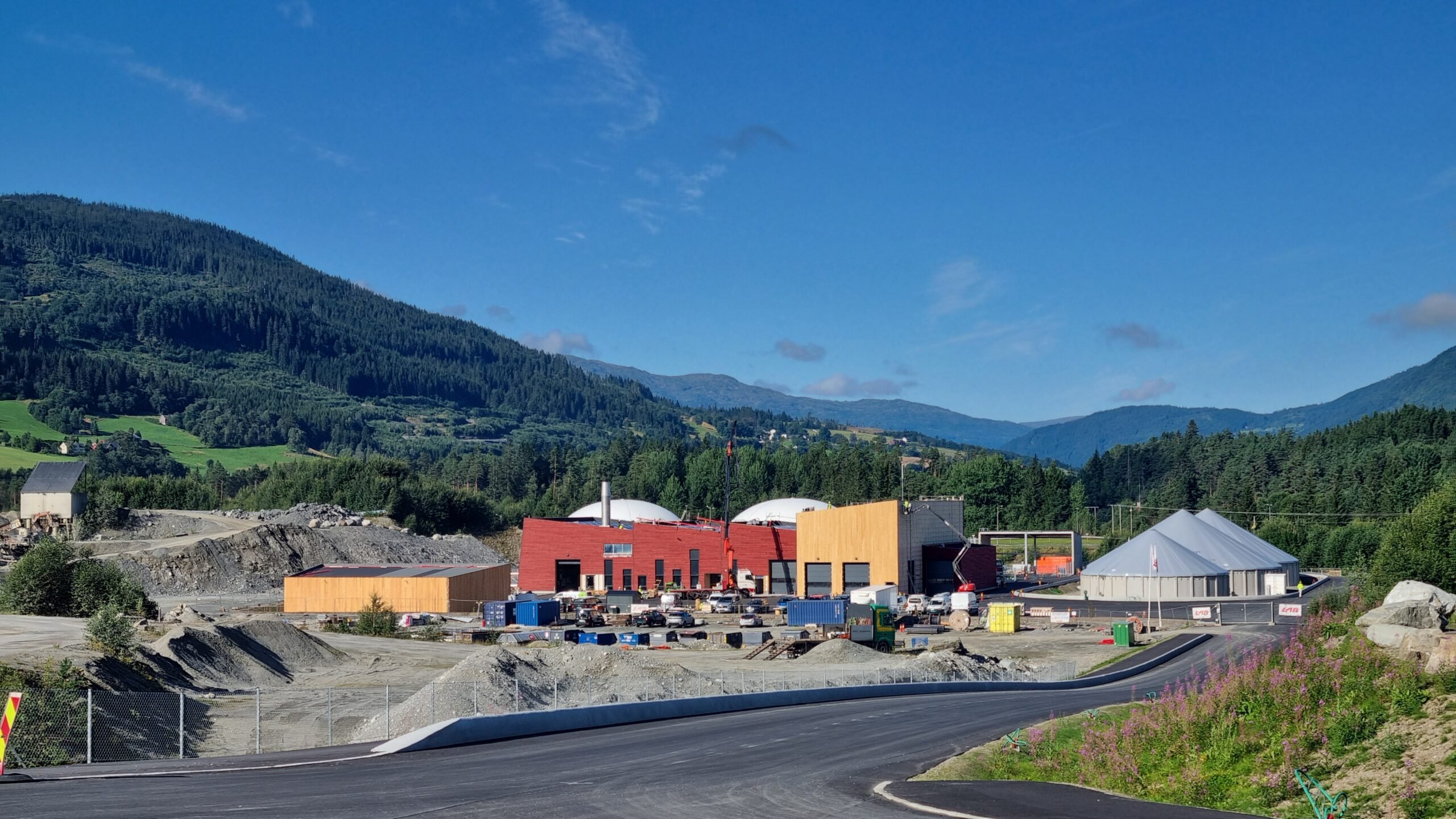 Voss biomethane plant installations in finalizing stage