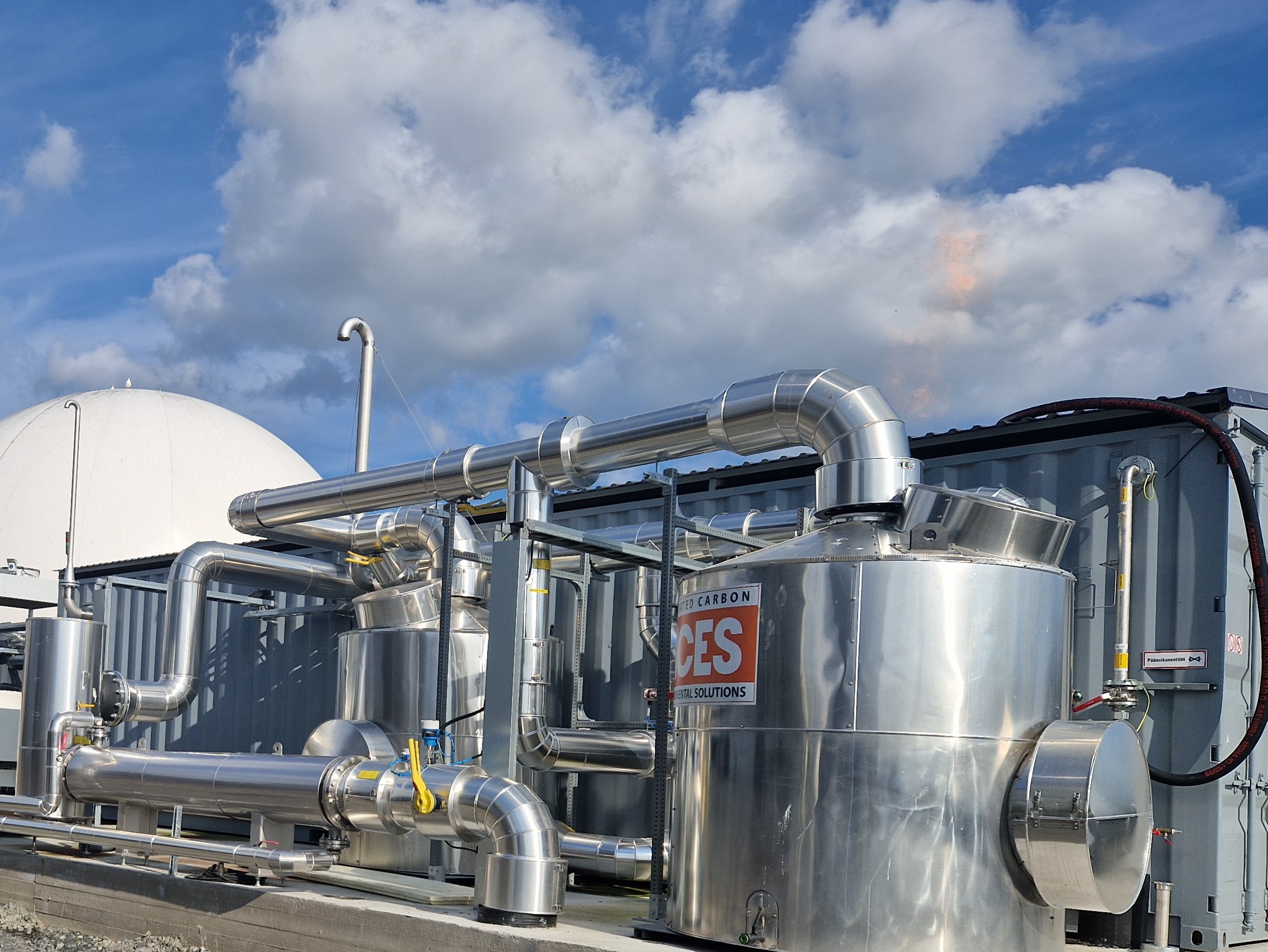 BIOupgrade Gas Upgrading Unit Forssa Finland Biovoima BIOupgrade Gas Upgrading Unit Forssa Finland Biovoima